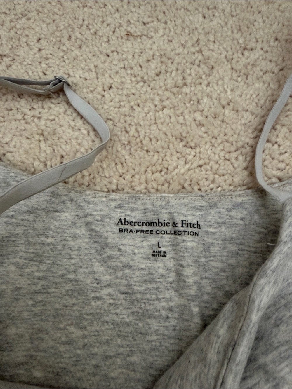 Abercrombie & Fitch Light Gray Camisole - Picture 2 of 4